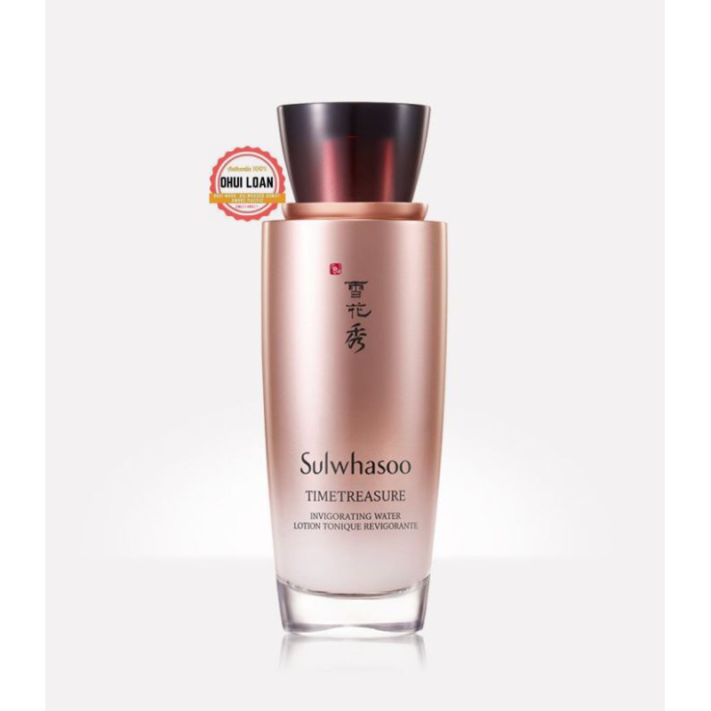 [ Sale Tách Set ] Nước hoa hồng tái sinh da chống lão hóa,trẻ hóa da thông đỏ sulwhasoo Timetreasure Water 125ml