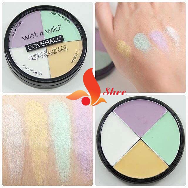 [Siêu Giảm Giá] - Kem Che Khuyết Điểm Wet N Wild Correcting Palette Color Commentary