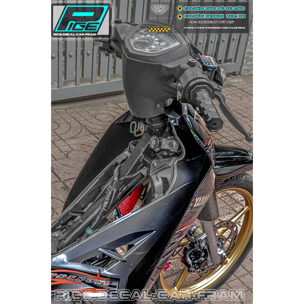 Tem Sirius Full Đen Mẫu S thái