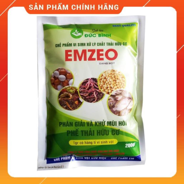 Men Vi Sinh EMZEO Khủ Mùi Hôi Phân Cá, Ủ Đậu Tương, Rác Thải