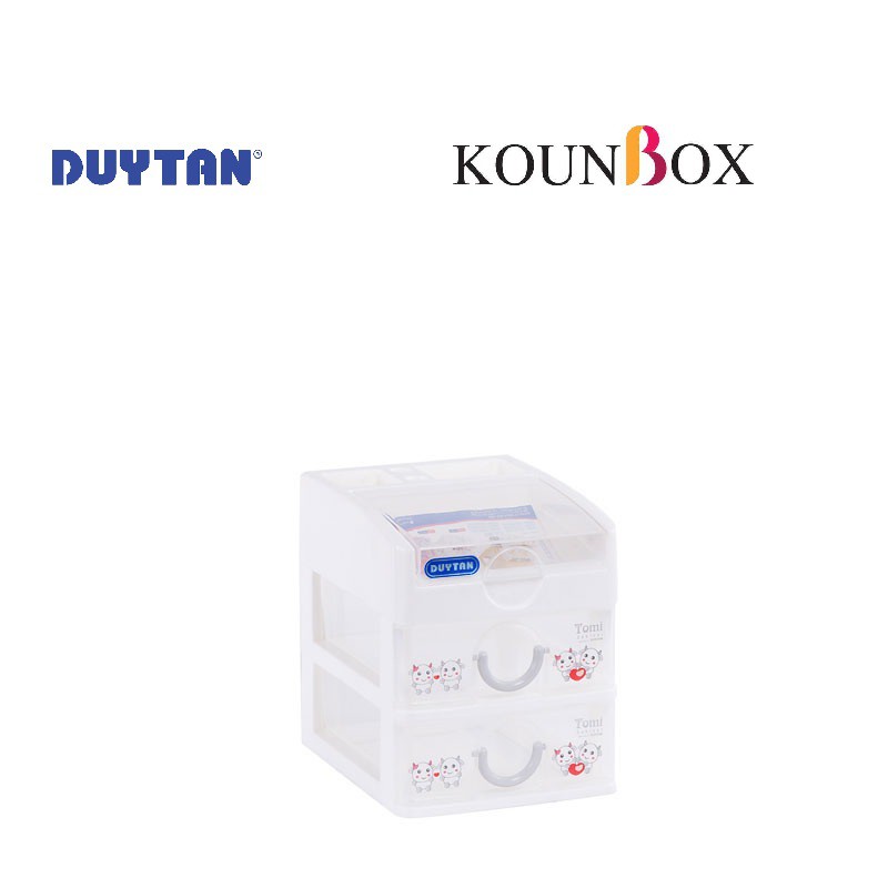 Combo 4 Tủ nhựa Duy Tân Tomi mini 3 ngăn ( 19 x 16 x 19 cm ) | BigBuy360 - bigbuy360.vn