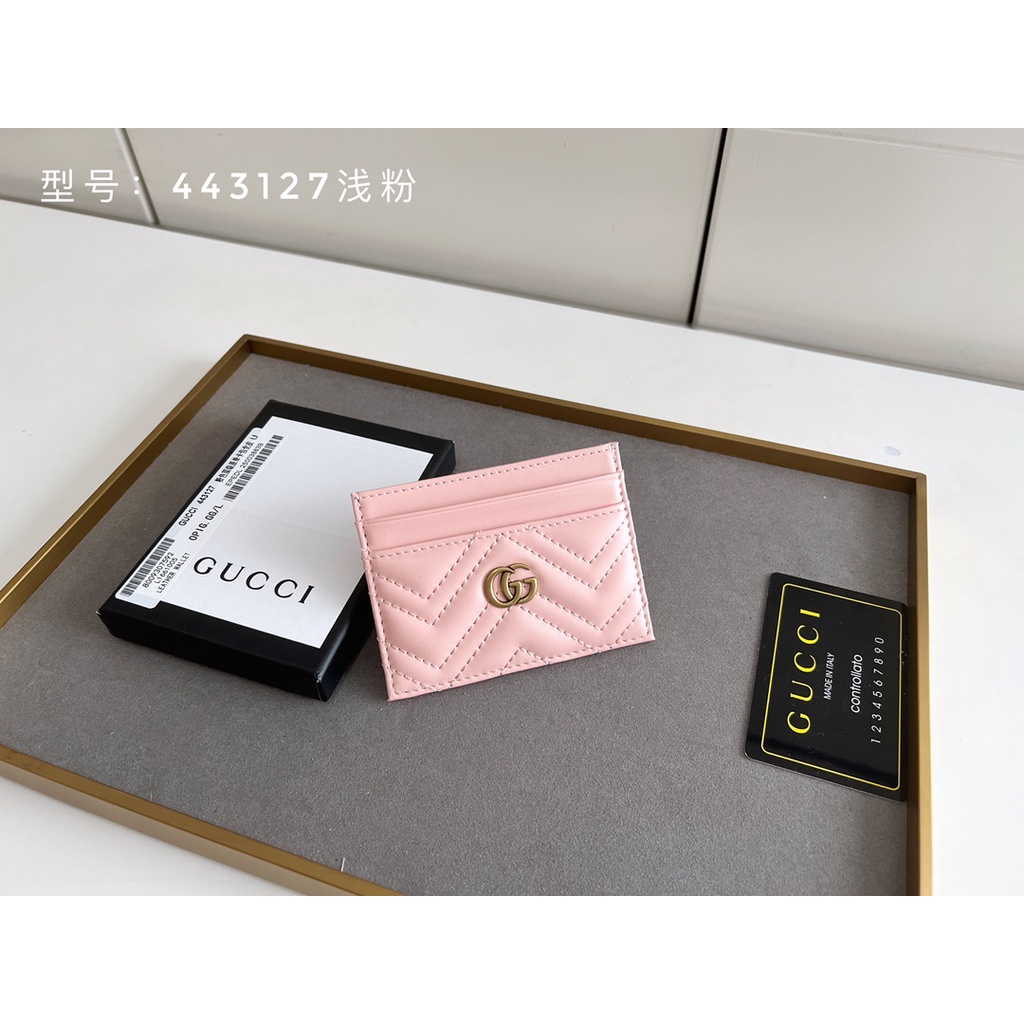 Ví Da Gucci Gập Đôi Thời Trang Cho Nam Nữ