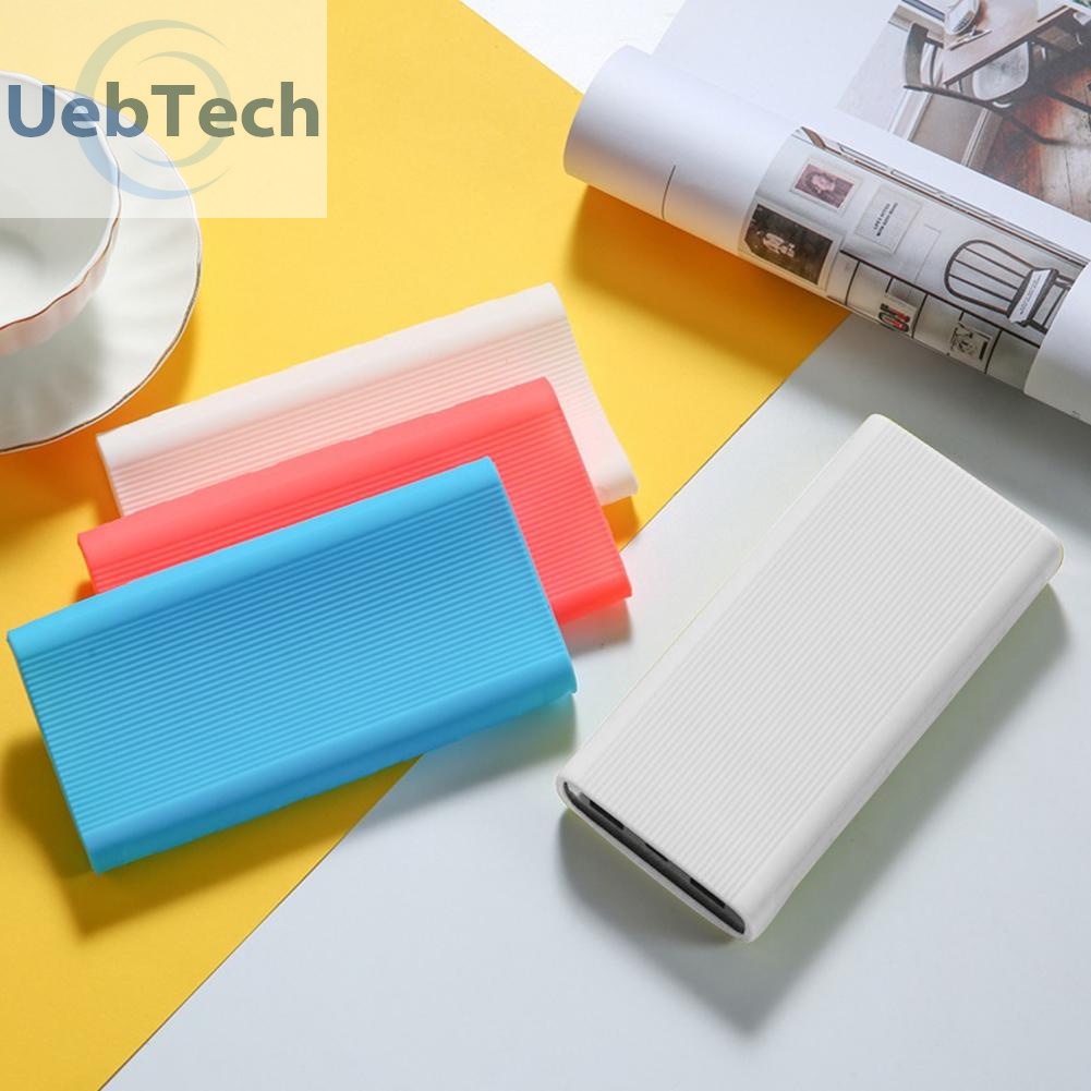 Vỏ silicon bảo vệ pin sạc dự phòng Xiaomi Mobile Power Bank 3 20000mAh