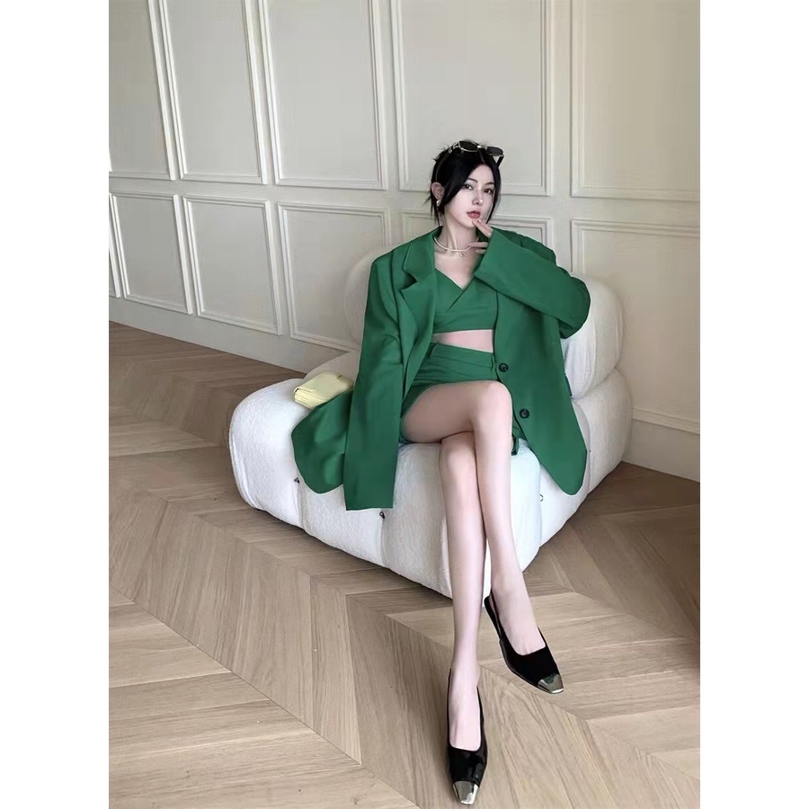 ❤️Áo Khoác Dáng Rộng Phong Cách Hàn Quốc Thời Trang Mùa Xuân Mới Cho Nữ