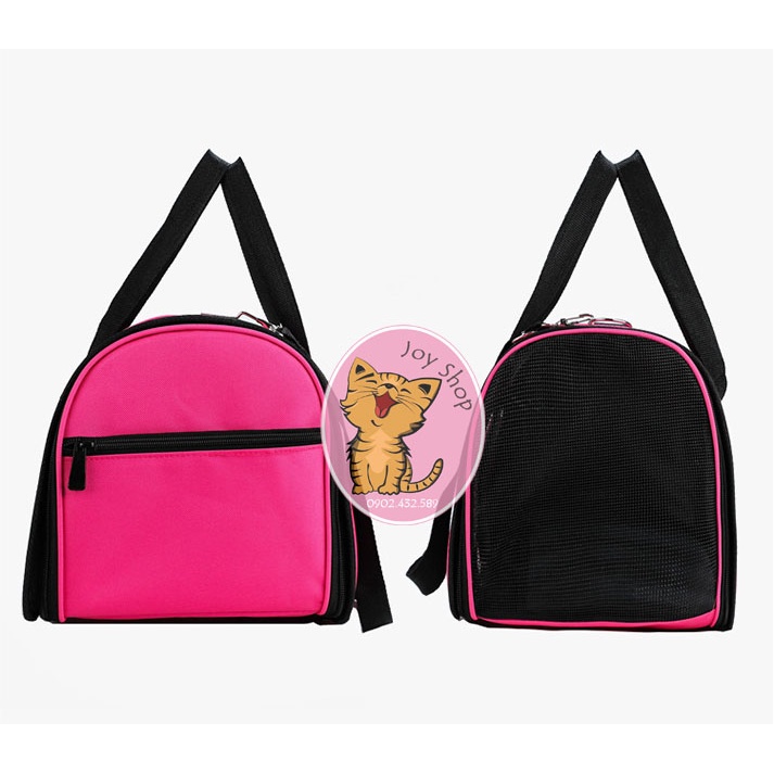 [MÀU NGẪU NHIÊN] TÚI LƯỚI SỌC MÀU VẬN CHUYỂN MÈO