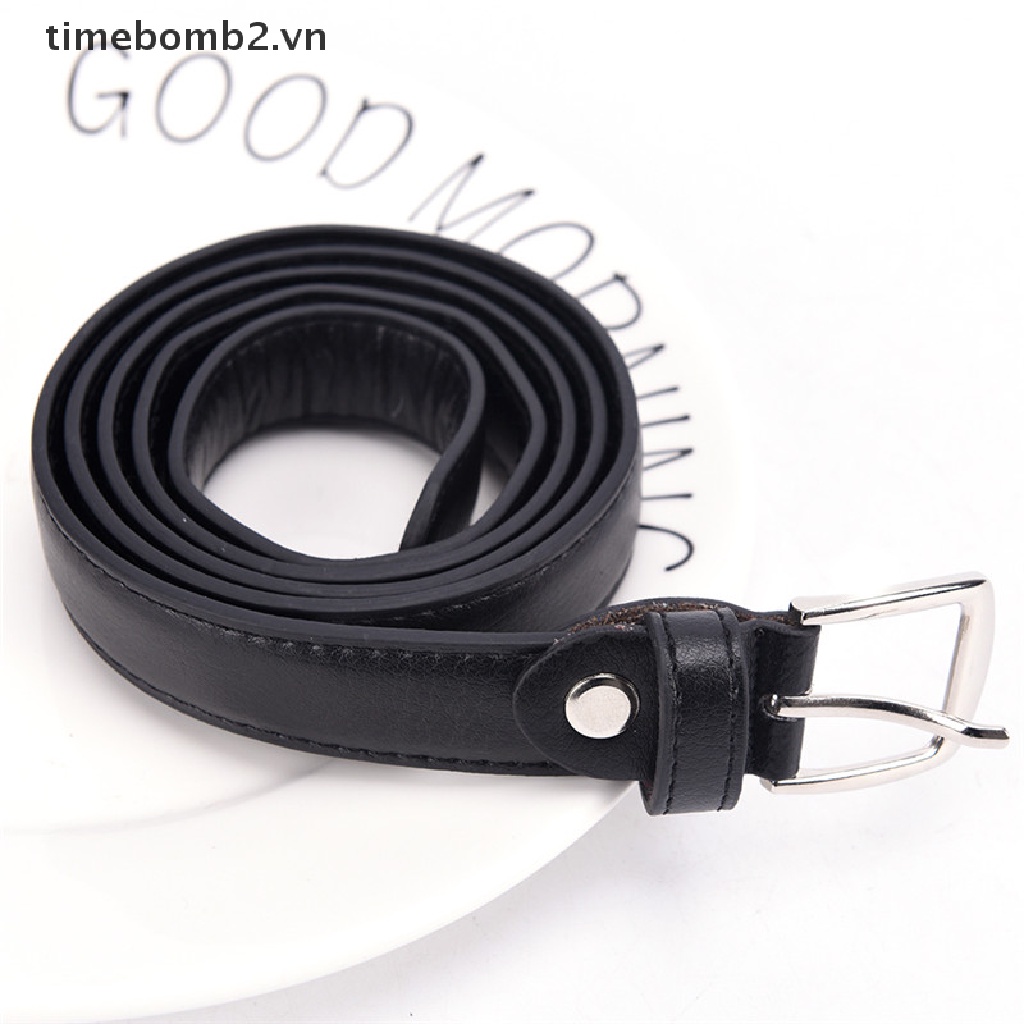Thắt Lưng Da Khóa Kim Loại Thời Trang 2017 Cho Nữ
