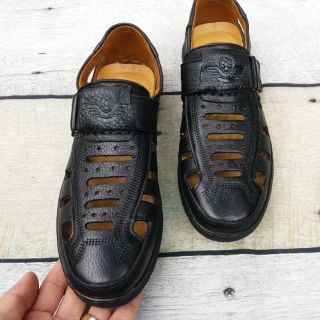 Giày lười rọ nam da bò mềm mại