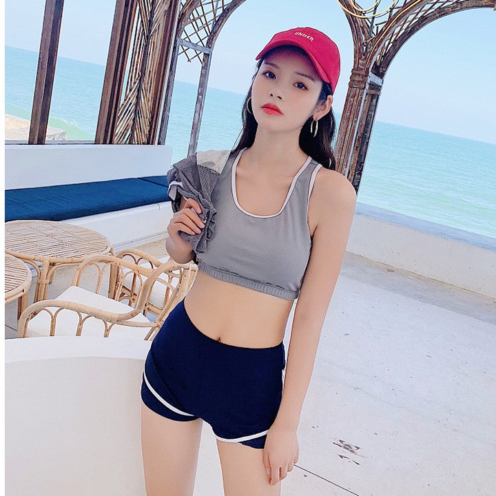 ⏩⏩ Bộ đồ bơi nữ thể thao áo lưới 3 mảnh nhiều mẫu - ảnh thật