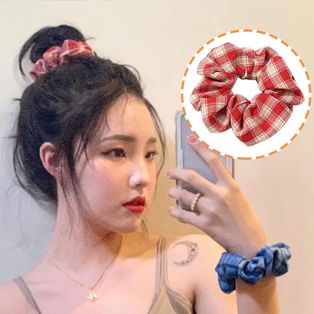 Dây Buộc Tóc Phong Cách Retro Xinh Xắn Cho Nữ
