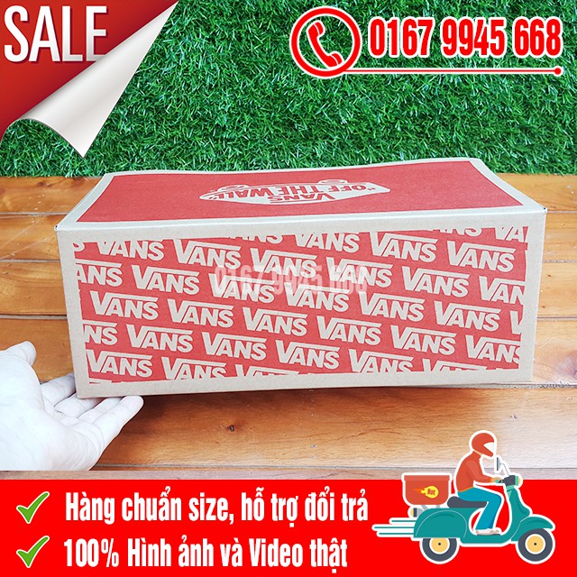Hộp giày Vans bán kèm giày