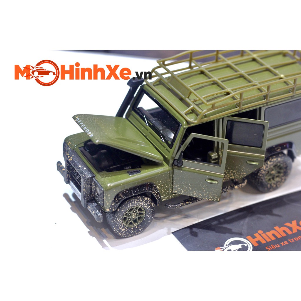MÔ HÌNH XE LAND ROVER DEFENDER 1:32 JACKIEKIM