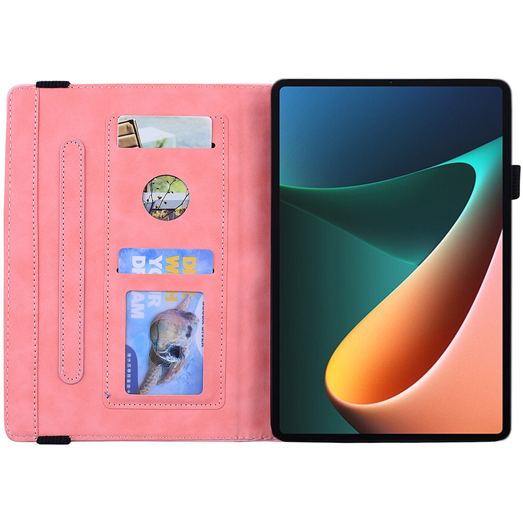 For Xiaomi Mi Pad 5 Pro 12.4 2022 Smart Leather Stand Case Cover Wallet Shockproof Flip