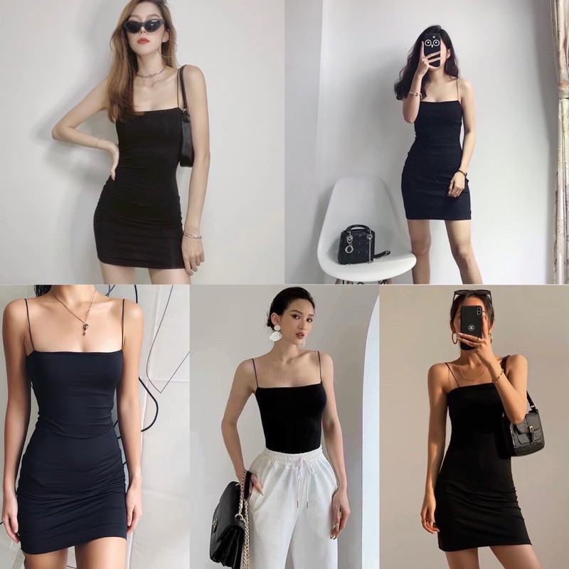 Váy body sợi bún chất dày
