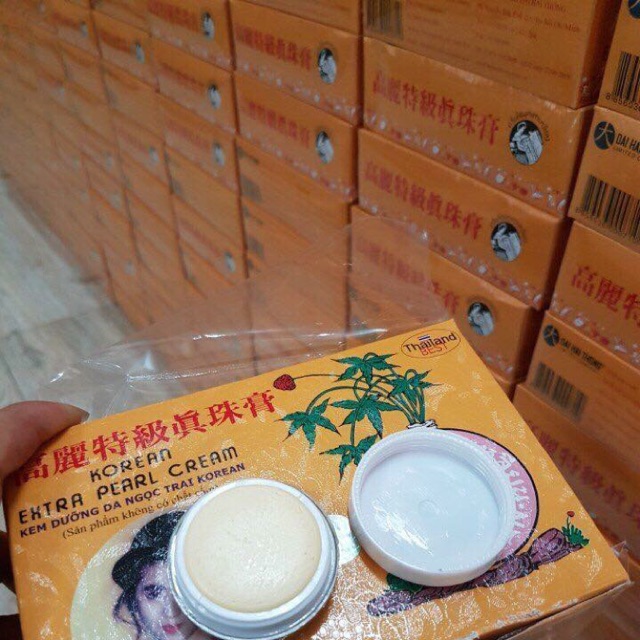 Kem sâm vàng hàng chuẩn Thái