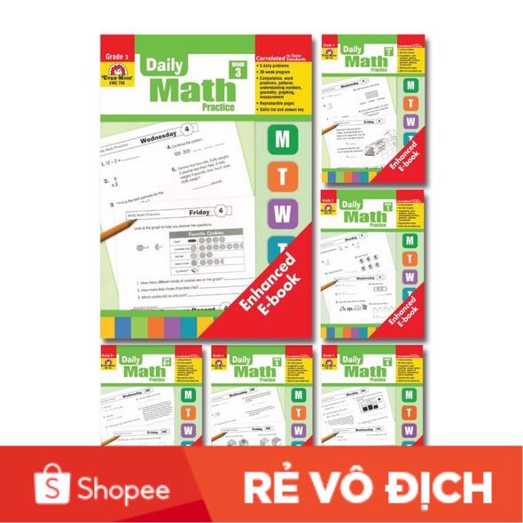 Daily Math Practice - Full Grade 1-6