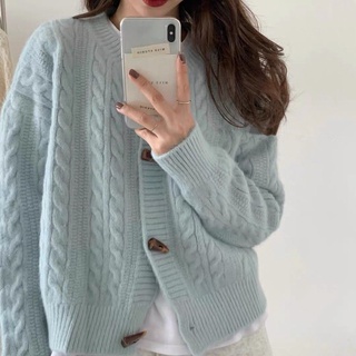 Áo khoác cardigan dệt kim thời trang xuân thu mới cho nữ