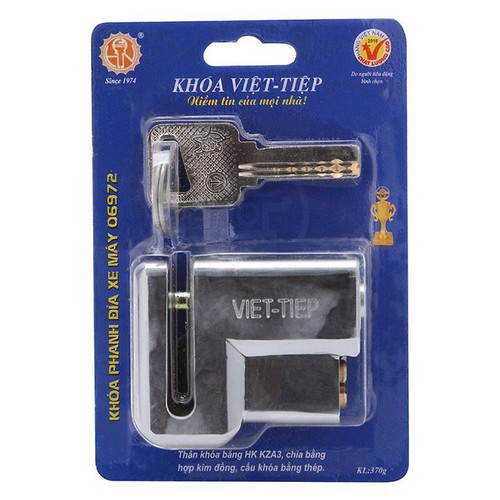 Khóa đĩa xe máy Việt Tiệp 06972