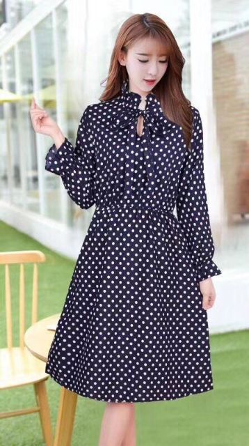 Đầm suông chấm bi | BigBuy360 - bigbuy360.vn