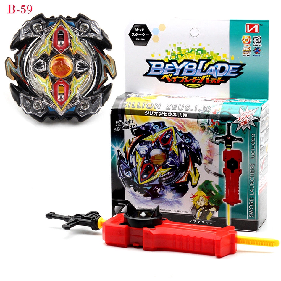 Beyblade Burst Metal Bayblade Kreisel Top with Launcher Handle Set Kid Beyblade Toys Boy Toy Set for Birthday Gift