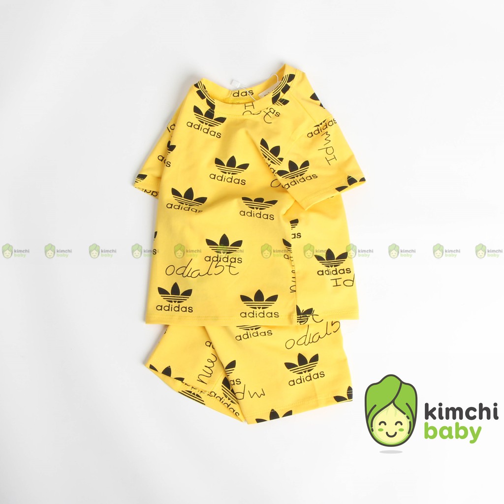 Đồ Bộ Bé Trai, Bé Gái Minky Mom Vải Cotton 100% Họa Tiết DAS IDW Sang Chảnh, Bộ Cộc Tay Cho Bé Mùa Hè MKM2121