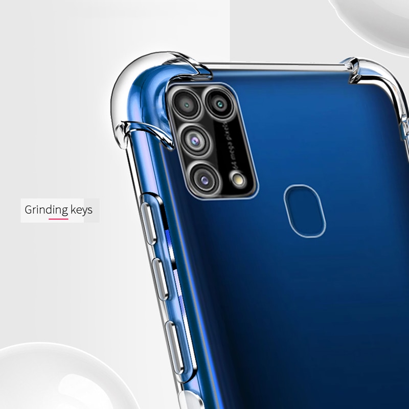 Ốp điện thoại TPU cho Samsung A02S A03S M21 A12 A22 A32 A42 A52 A72 A82 A51 A71 M31 M51 M51 M62 F62 F52 M52