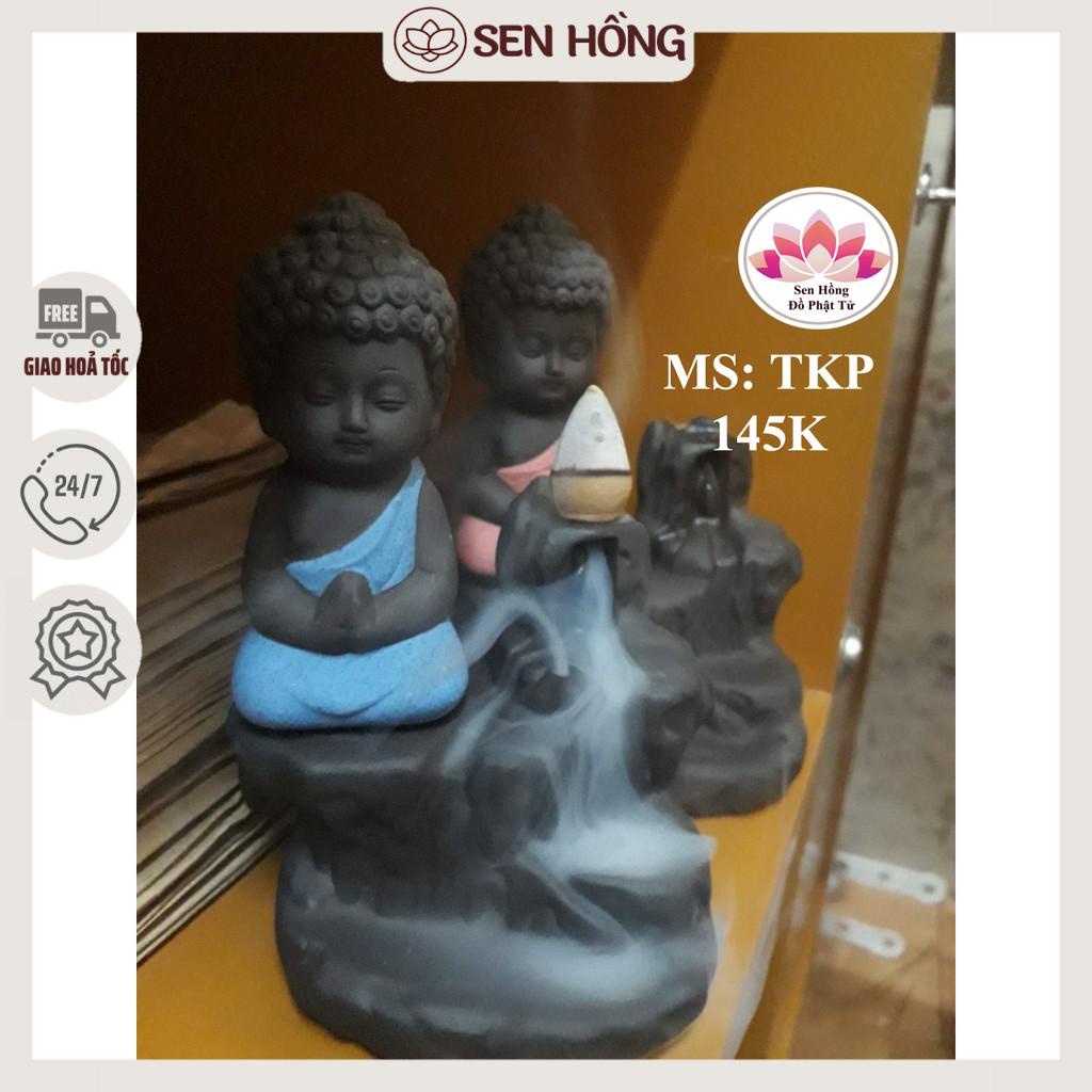 Thác khói trầm hương - Phật bên thác nhỏ