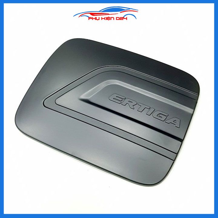 Ốp nắp bình xăng Ertiga 2019-2020-2021-2022-2023 nhựa đen chống trầy trang trí ô tô