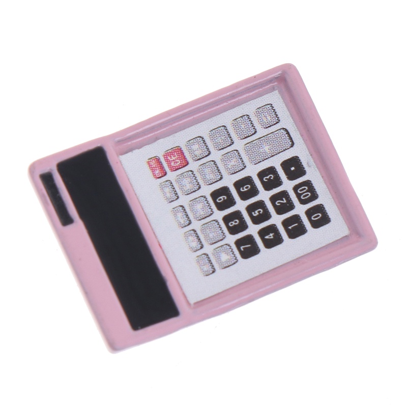 Set 2 mô hình máy tính nhỏ tỉ lệ 1:12 dùng để trang trí nhà búp bê