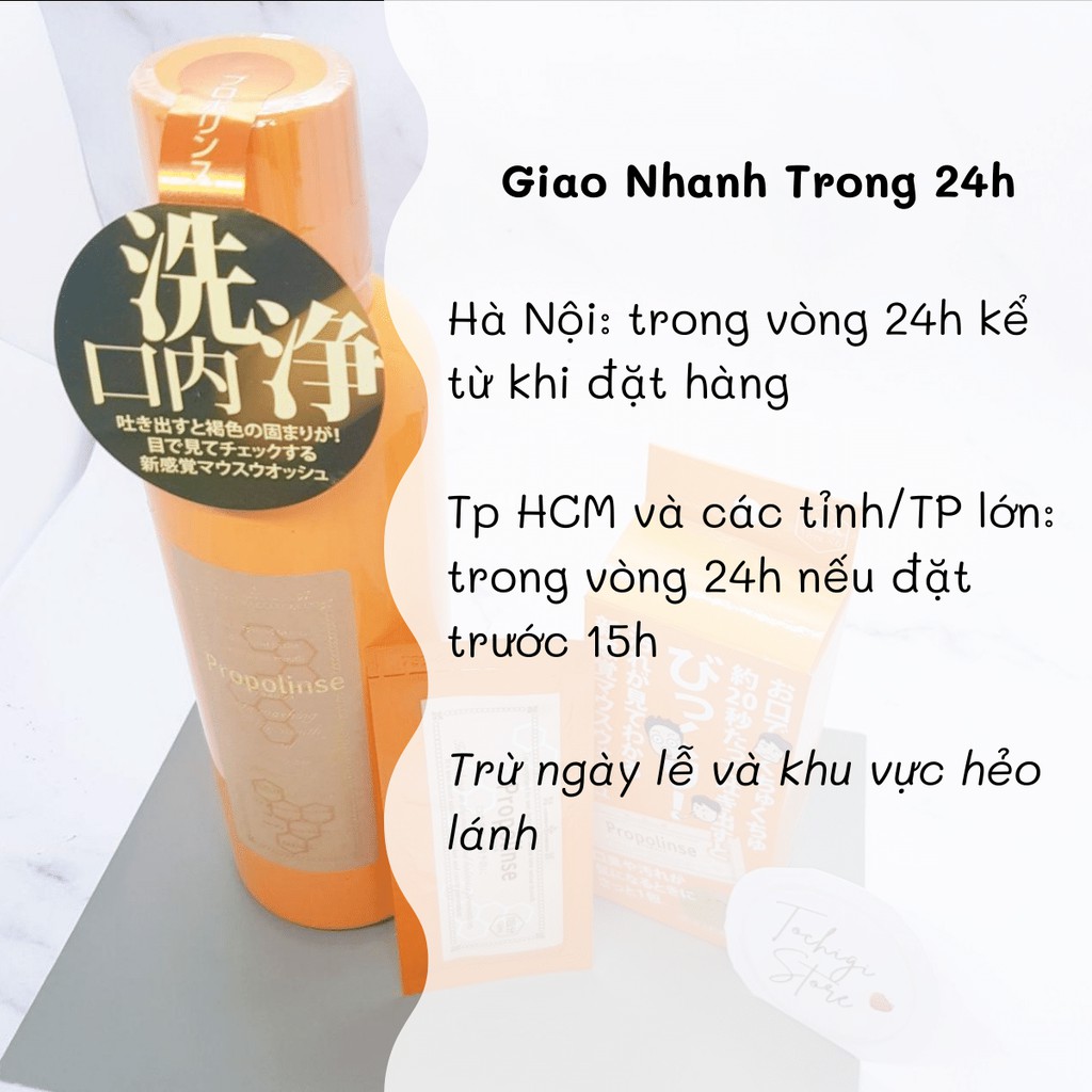 Nước súc miệng Propolinse Nhật Bản