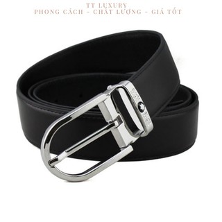 Thắt lưng dây nịt nam mb cao cấp khoá kim mặt tròn bạc/vàng- dây lưng nam bản nhỏ- bh 2 năm - hàng mới về
