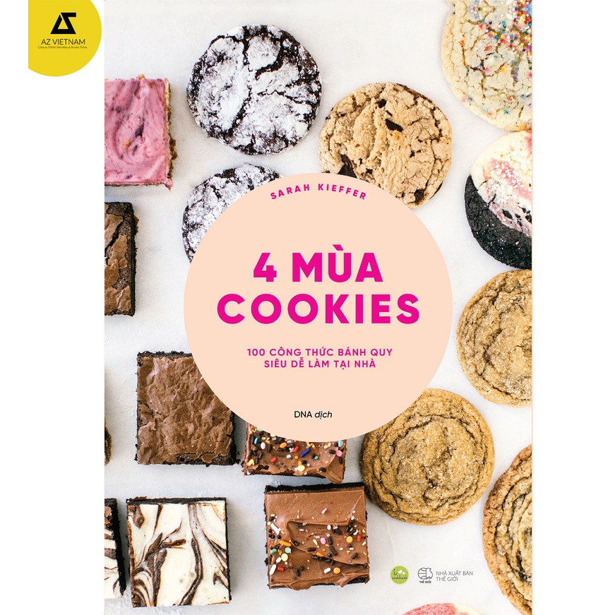 Sách - 4 Mùa Cookies 100 Công Thức Bánh Quy Siêu Dễ Làm Tại Nhà