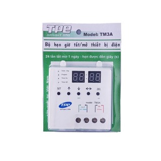 Công tắc hẹn giờ lập trình điện tử TM3A