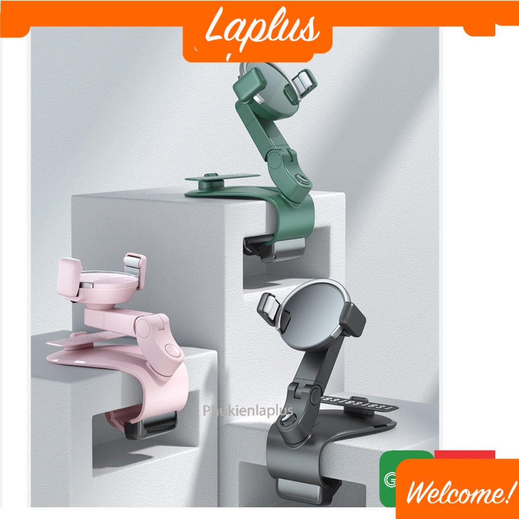 Giá đỡ điện thoại ô tô có trục xoay 360 độ