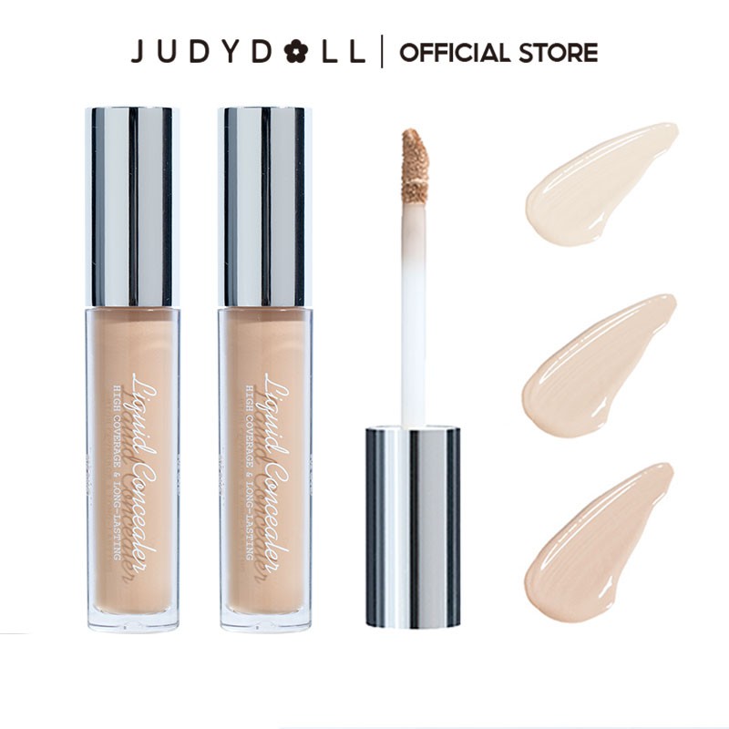 Kem che khuyết điểm Judydoll dạng lỏng độ bao phủ cao và lâu trôi 3.2g