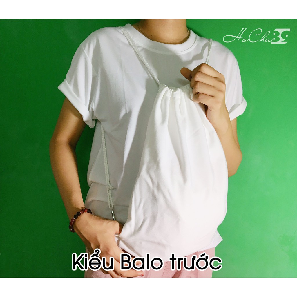 COMBO Áo thun + Balo Canvas 6 công dụng | SUMMER