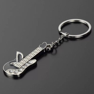 Móc Khóa Đàn Guitar kim loại