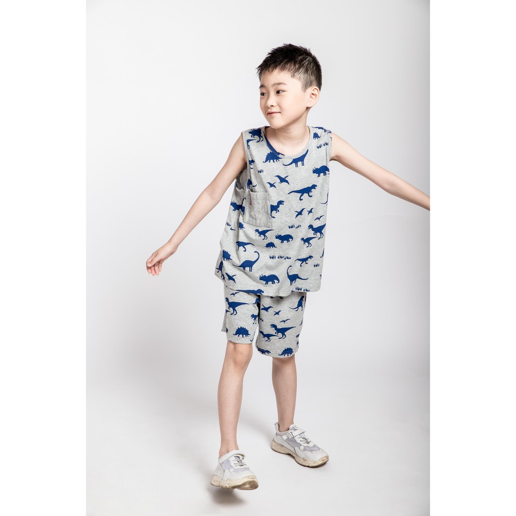 Bô Quần Áo Sát Nách Bé Trai ( 4-15 Tuổi) Jookyli