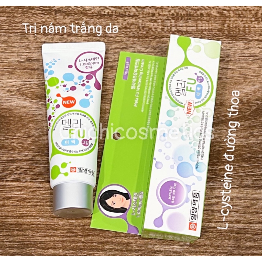 Kem giảm nám Mela for you L-cysteine 1000ppm 50ml