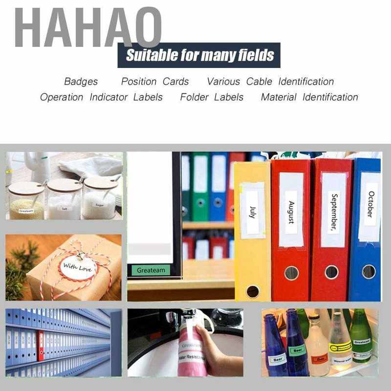 [Hahao] Hot sale Cuộn băng dán nhãn 12mm X 8m cho Brother Tze 231 P-Touch | BigBuy360 - bigbuy360.vn