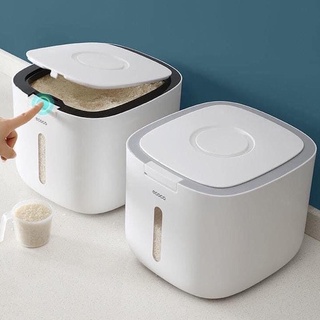 Thùng đựng gạo ecoco thông minh, thùng gạo chống ẩm móc mói mọt cao cấp 10kg