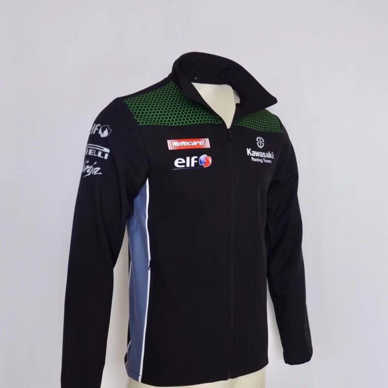 KAWASAKI KAWASAKI Áo Khoác Thể Thao Có Khóa Kéo Cho Nam 2021