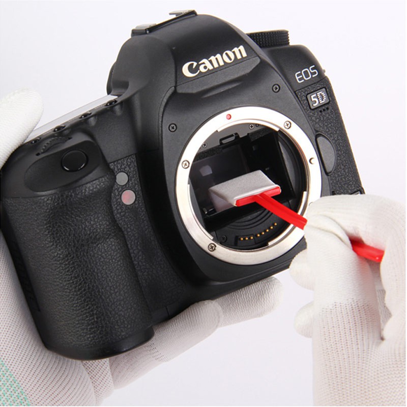 Bộ vệ sinh máy ảnh chuyên dụng 10 que lau Cảm biến (sensor) + 20 khăn lau lens, bóng thổi, dung dịch