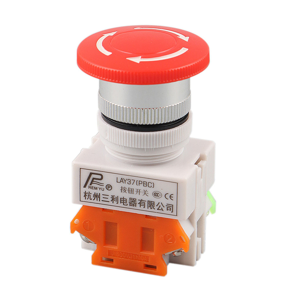 Công Tắc Dừng Khẩn Cấp 1no 1nc Dpst Ac 660v &amp; 10a