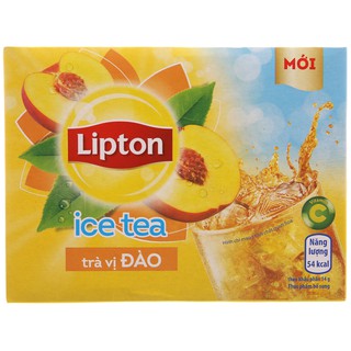 Trà Lipton Ice Tea Hòa Tan Vị Đào (Hộp 16 Gói X 14 G) tặng