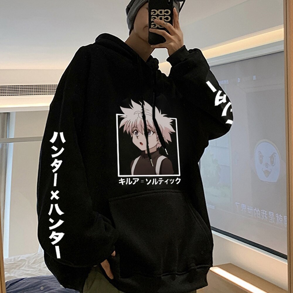 Áo Hoodie Hunter X Hunter Anime áo thun nỉ nam nữ dài tay