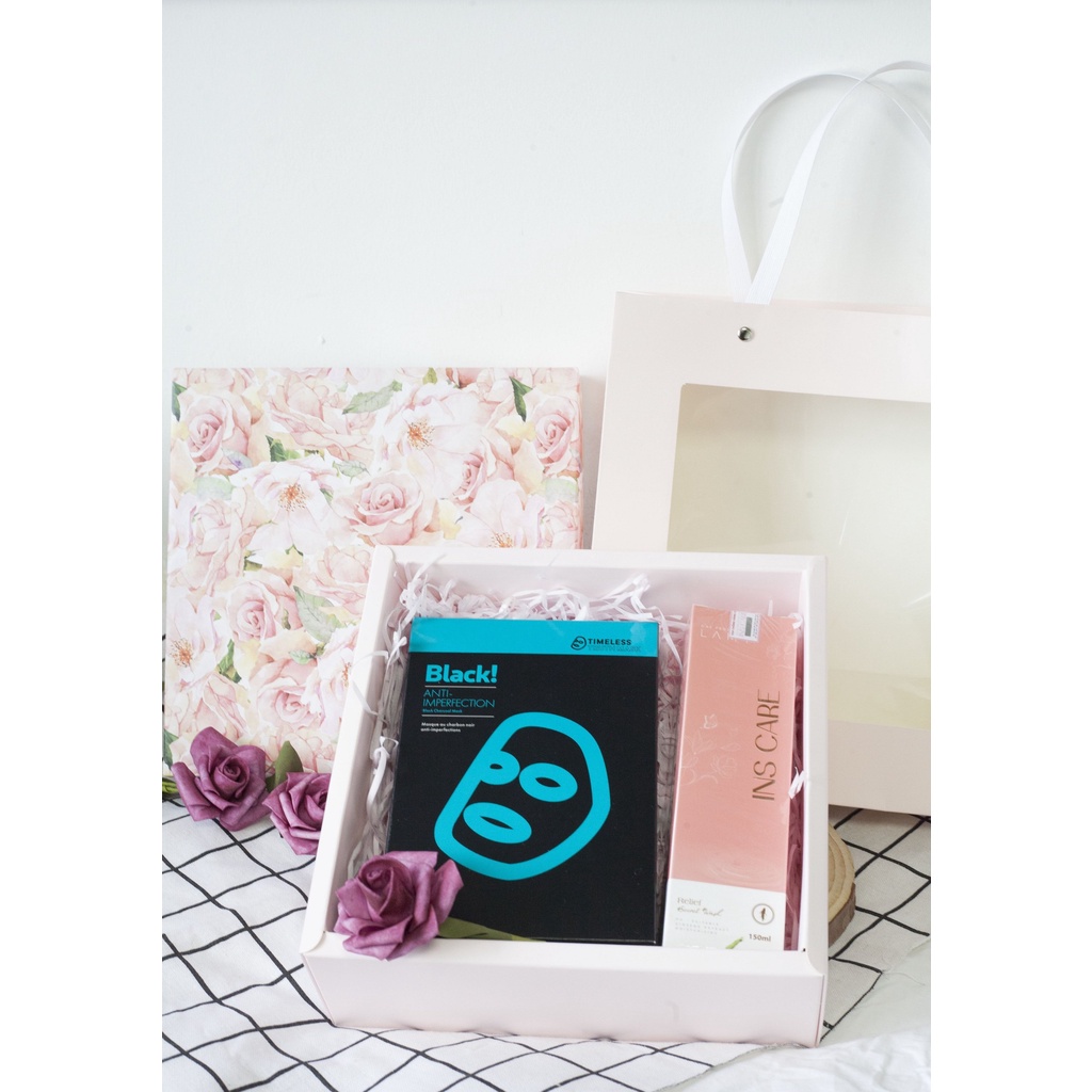 Quà tặng hộp quà mặt nạ dưỡng da Timeless Truth Mask hộp 5 miếng 30ml +quà tặng