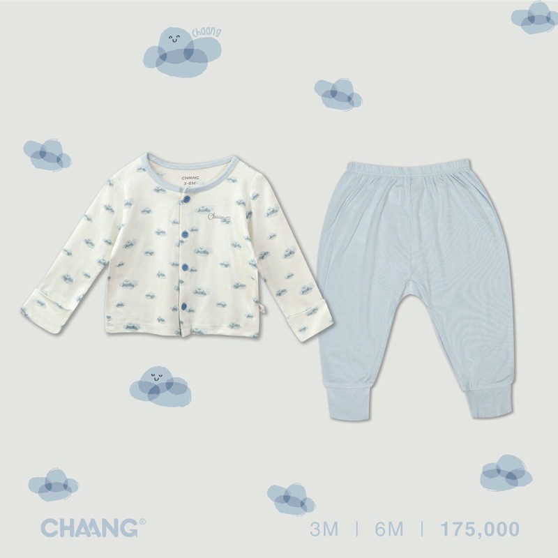 Chaang - Bộ dài cài thẳng summer S0121