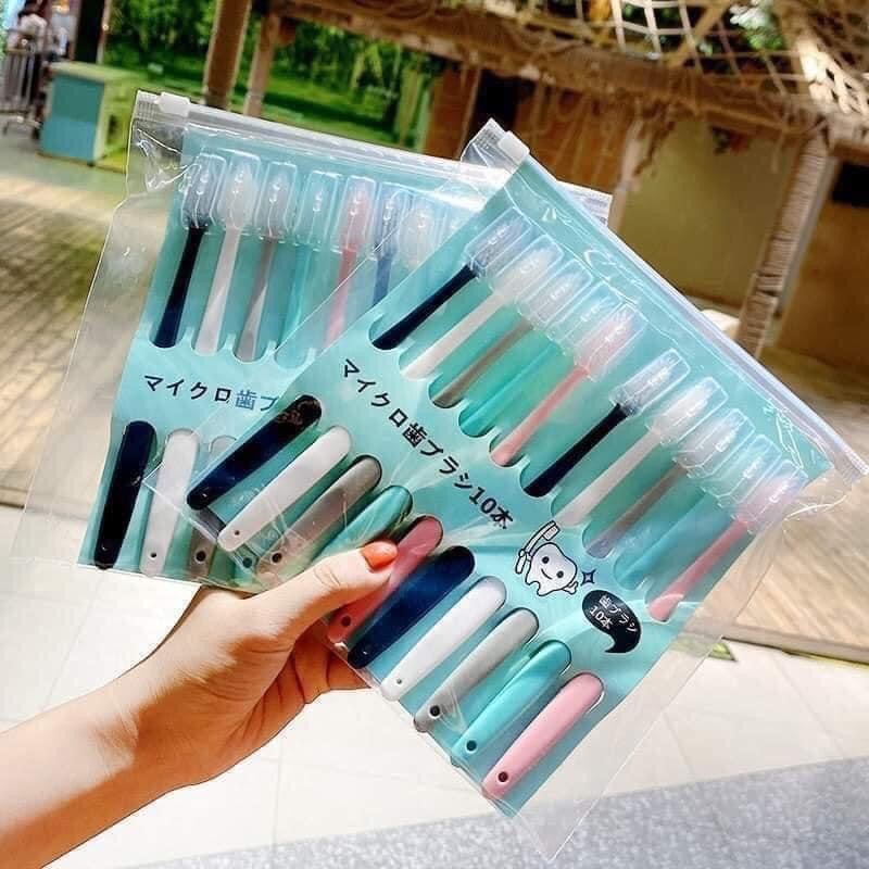 Set 10 cái bàn chải Nhật chính hãng