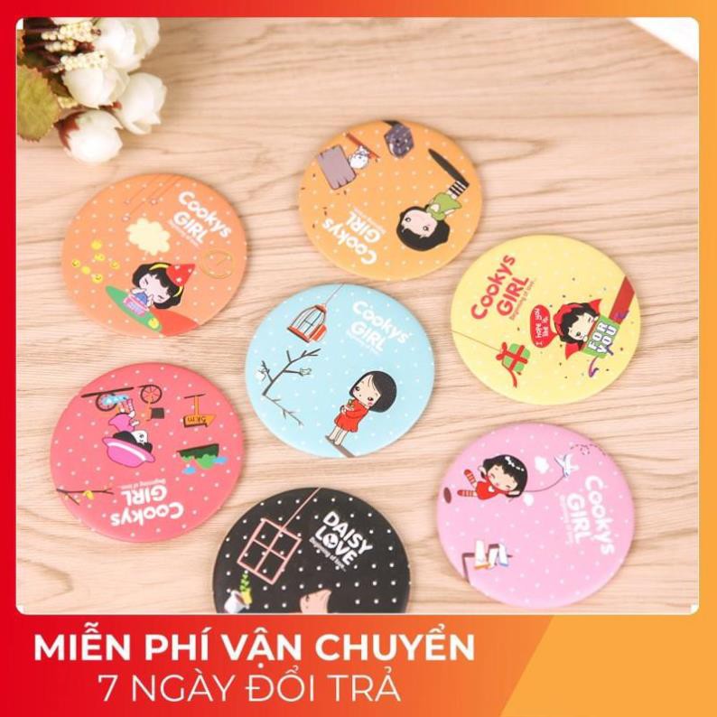 [FREESHIP] Gương mini cầm tay phong cách Hàn Quốc - shop giao mẫu ngẫu nhiên