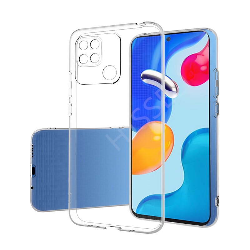 Ốp Điện Thoại TPU Silicon Mềm Trong Suốt Cho Redmi 10C Xiaomi Redmi 10